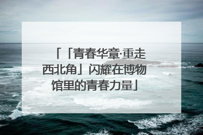 「青春华章·重走西北角」闪耀在博物馆里的青春力量