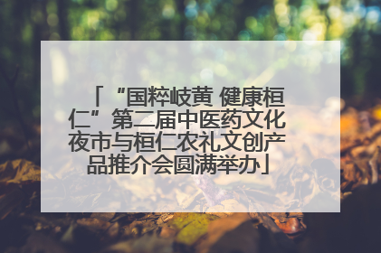 “国粹岐黄 健康桓仁”第二届中医药文化夜市与桓仁农礼文创产品推介会圆满举办