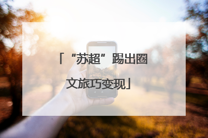 “苏超”踢出圈 文旅巧变现