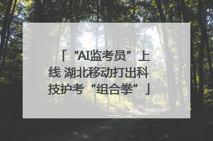 “AI监考员”上线 湖北移动打出科技护考“组合拳”