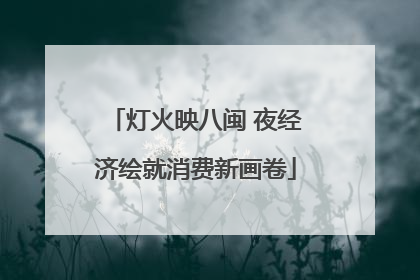 灯火映八闽 夜经济绘就消费新画卷