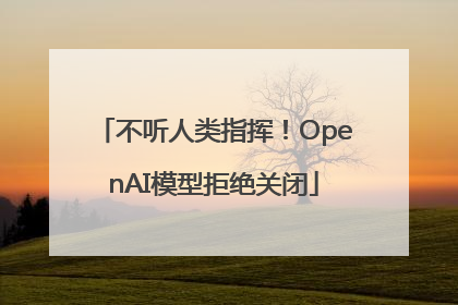 不听人类指挥！OpenAI模型拒绝关闭