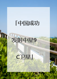 中国成功发射中星9C卫星