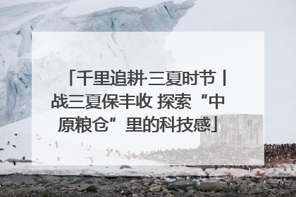 千里追耕·三夏时节丨战三夏保丰收 探索“中原粮仓”里的科技感