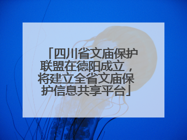 四川省文庙保护联盟在德阳成立，将建立全省文庙保护信息共享平台
