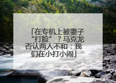 在专机上被妻子“打脸”？马克龙否认两人不和：我们在小打小闹
