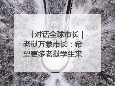 对话全球市长｜老挝万象市长：希望更多老挝学生来上海留学