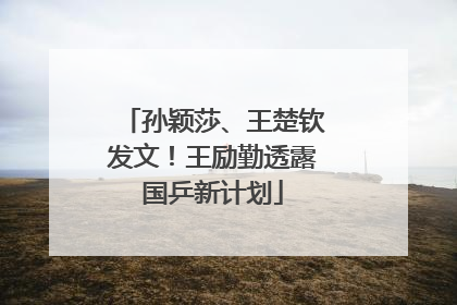 孙颖莎、王楚钦发文！王励勤透露国乒新计划
