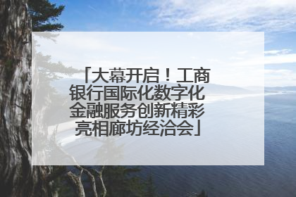 大幕开启！工商银行国际化数字化金融服务创新精彩亮相廊坊经洽会