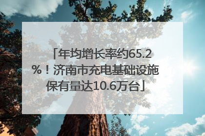 年均增长率约65.2%！济南市充电基础设施保有量达10.6万台