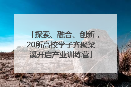 探索、融合、创新，20所高校学子齐聚梁溪开启产业训练营