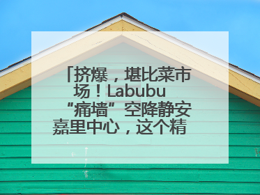 挤爆，堪比菜市场！Labubu“痛墙”空降静安嘉里中心，这个精灵还要“突袭”便利店？