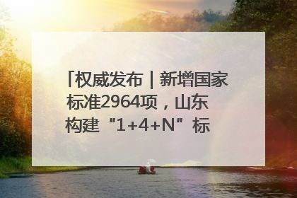 权威发布｜新增国家标准2964项，山东构建“1+4+N”标准化创新发展新格局