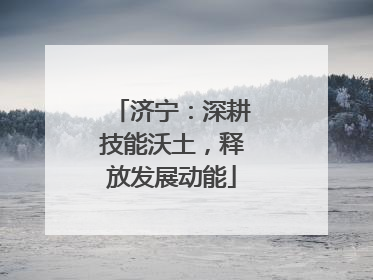 济宁：深耕技能沃土，释放发展动能