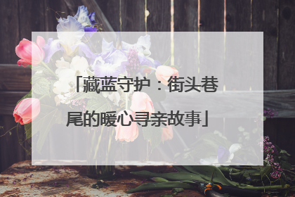 藏蓝守护：街头巷尾的暖心寻亲故事