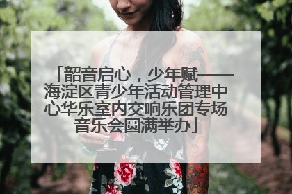 韶音启心，少年赋——海淀区青少年活动管理中心华乐室内交响乐团专场音乐会圆满举办