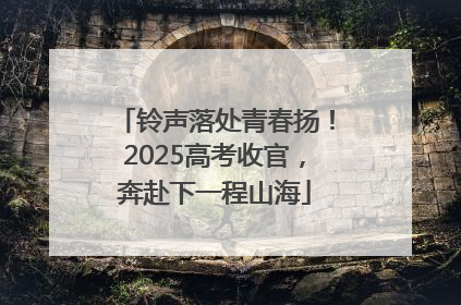 铃声落处青春扬！2025高考收官，奔赴下一程山海