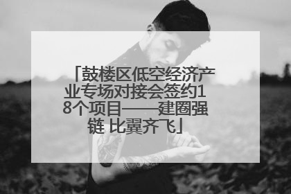 鼓楼区低空经济产业专场对接会签约18个项目——建圈强链 比翼齐飞